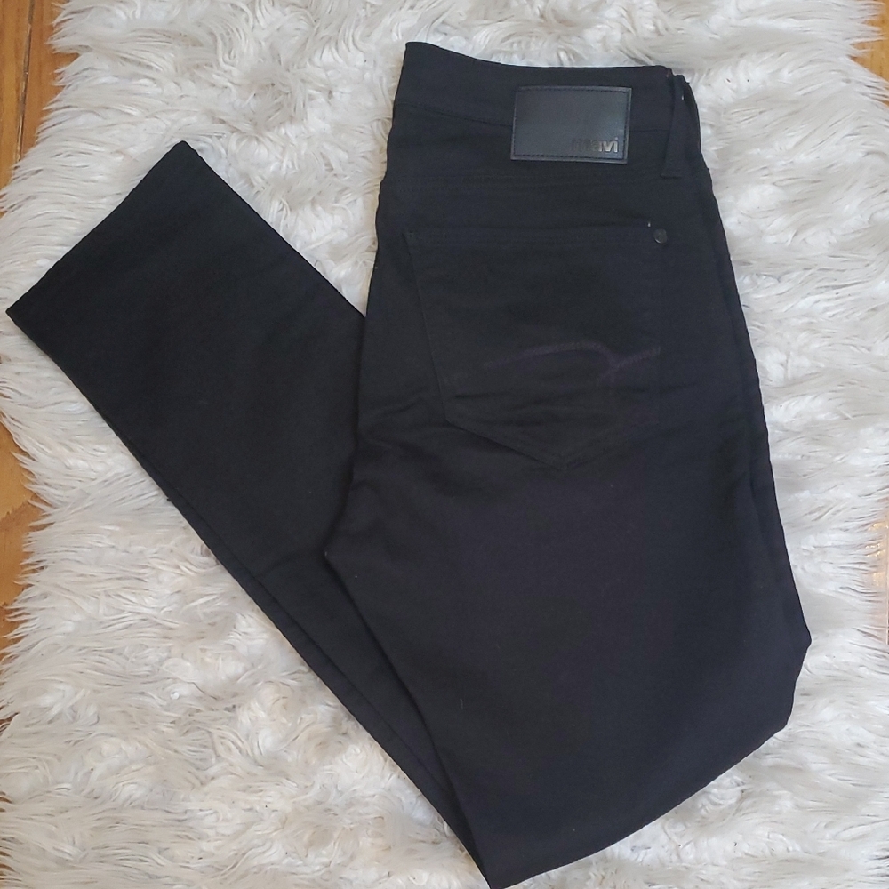 Mavi Jake Slim Fit Black Denim Jeans